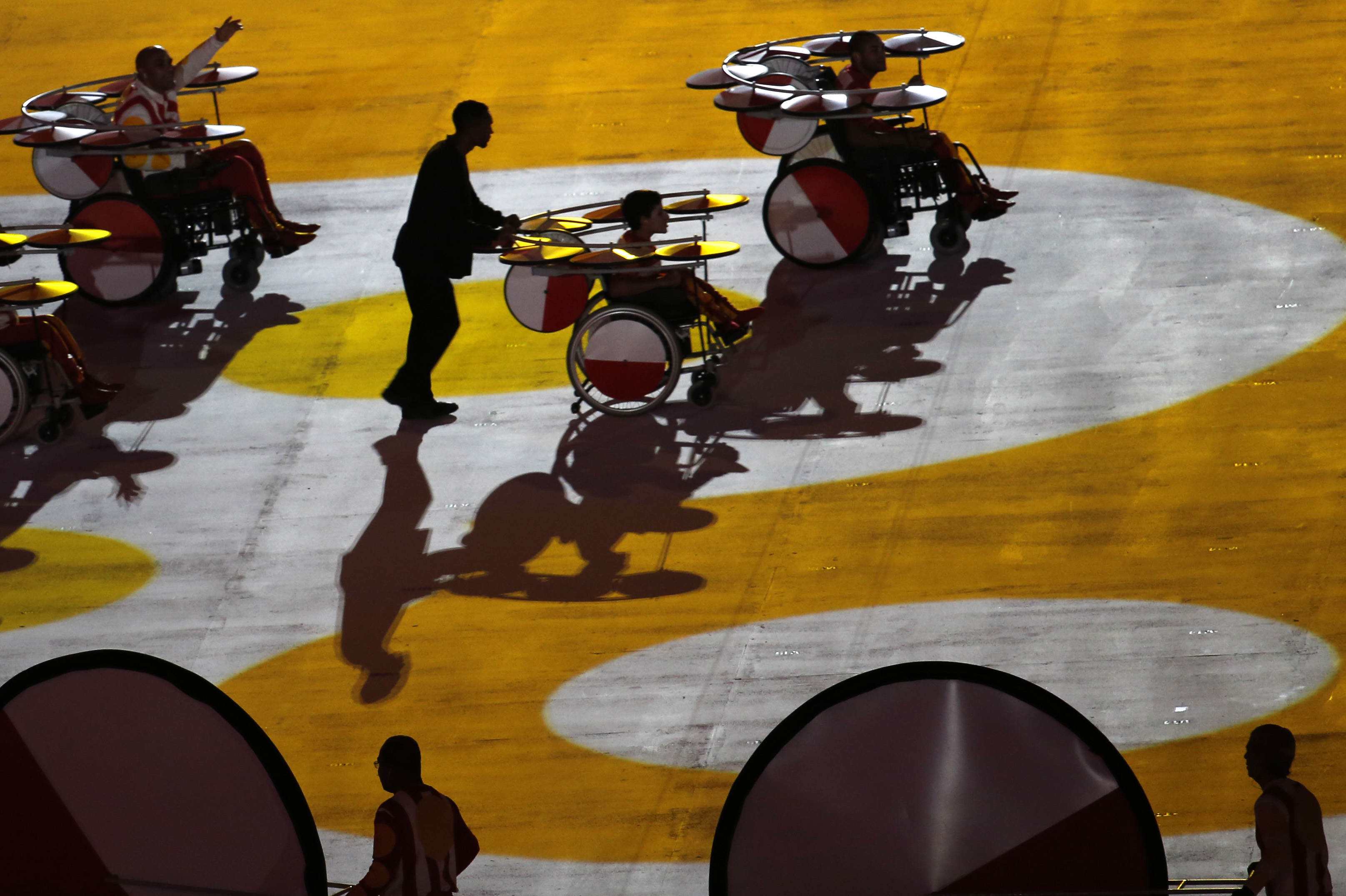 The Paralympic Opening Ceremony. Photo / AP